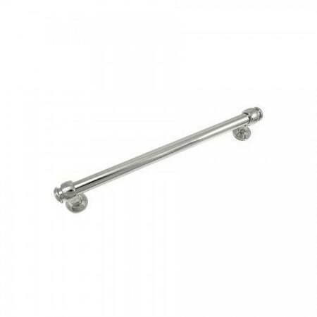 STRATEGIC BRANDS 8 in. Polished Nickel Balance Cabinet Pull 85314